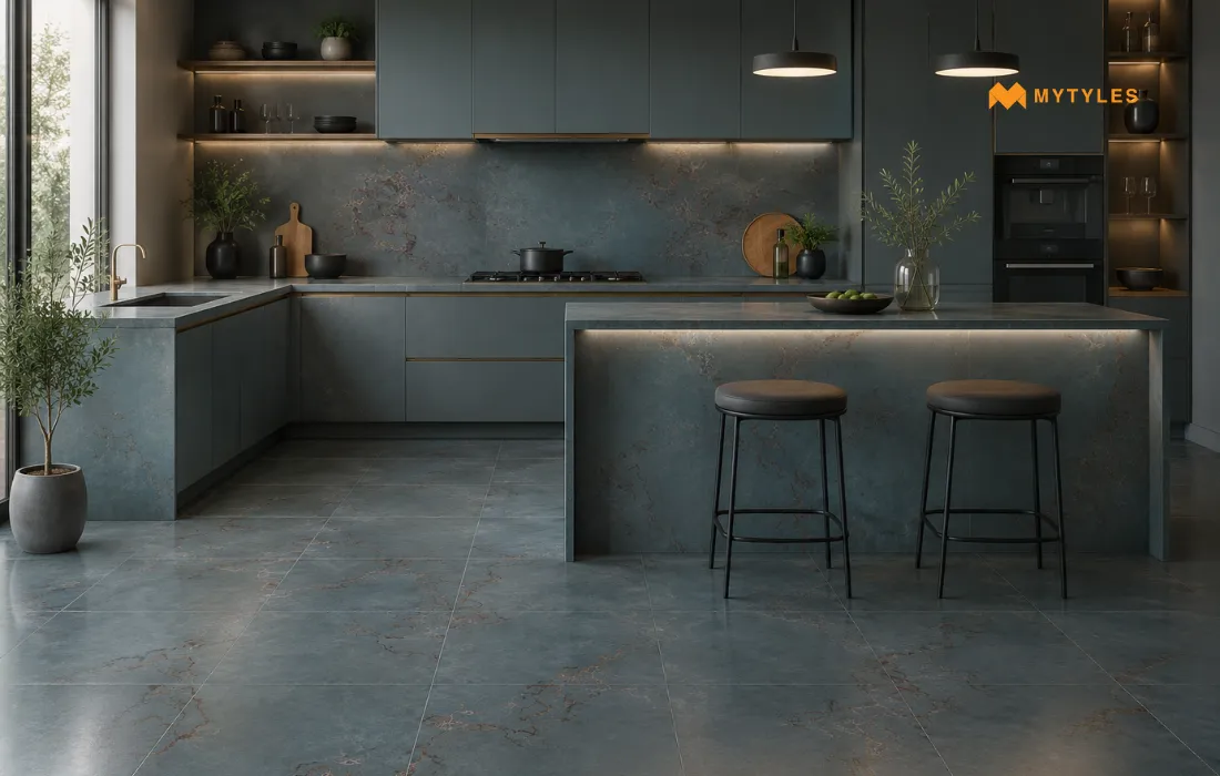 Kitchen Floor and Wall Tile